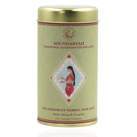 Anti Dandruff Herbal Hair Mask [200g] - Soundaryah